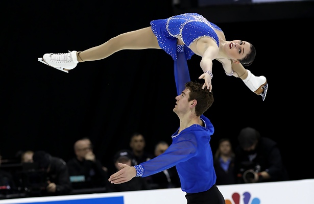 Denney and Frazier take national pairs title