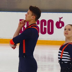 Junior Pairs SP - Ksenia Akhaiteva/Valerii Kolesov