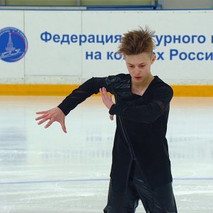 Junior Men SP - Aleksander Golubev