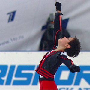 Junior Men Free Skate - Nikolai Ugozhaev