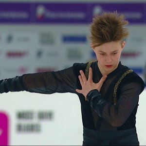 Junior Men Free skate - Aleksander Golubev