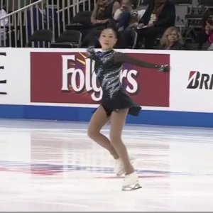 Audrey Shin 2018 USA Jr. Nationals (free skate)