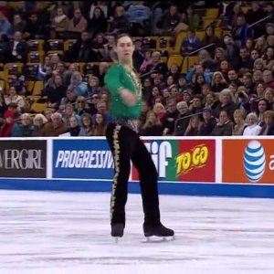 Jason Brown US Nationals 2014 Riverdance FS
