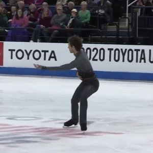 Jason Brown US Nationals 2020 Schindler's List FP