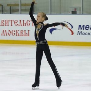 Alexandra Trusova - 2016 Moscow Junior Championships SP