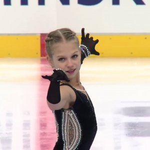 Alexandra Trusova - 2017 Junior Grand Prix Belarus SP