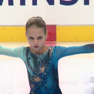 Alexandra Trusova - 2017 Junior Grand Prix Belarus FS