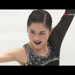 Satoko Miyahara - World Figure Skating Championships 2019 FS (Eurosport British commentary)