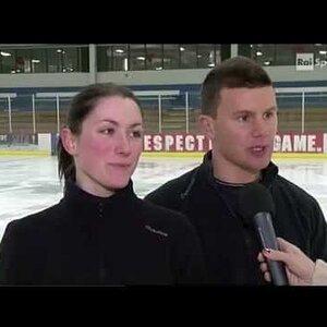 Charlène Guignard & Marco Fabbri - 2013 Interview with RaiSport (in Italian)