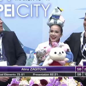 Alina Zagitova - Junior World Championship 2017, FS (Don Quixote)