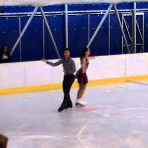 Charlène Guignard & Marco Fabbri - 2014 Exhibition at Ice Emotion Skating Academy 1