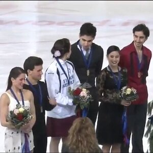 Charlène Guignard & Marco Fabbri - 2017 Italian National Championships Medal Ceremony