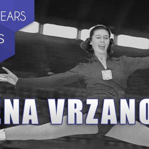 Alena Vrzánová (TCH) - World Championships Paris 1949 - ISU Archives