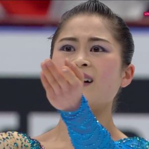 Satoko Miyahara - World Figure Skating Championships 2018 FS (Eurosport, British commentary)