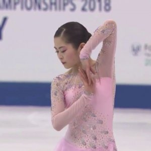 Satoko Miyahara - Four Continents Figure Skating Championships 2018 SP (no commentary)