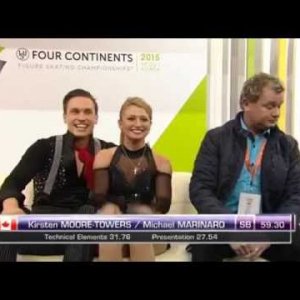 Kirsten Moore-Towers & Michael Marinaro - 2015 Four Continents SP