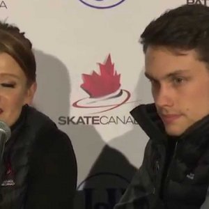 Kirsten Moore-Towers & Michael Marinaro - 2015 Skate Canada SP Interview