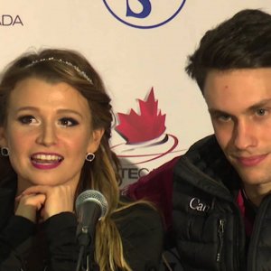 Kirsten Moore-Towers & Michael Marinaro - 2015 Skate Canada Bronze Medalists' Interview