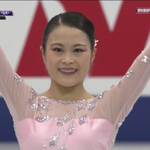 Satoko Miyahara - NHK Trophy 2017 SP (SBS, Korean commentary)