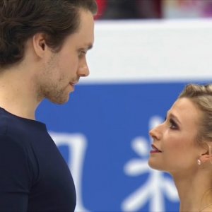 Kirsten Moore-Towers & Michael Marinaro - 2019 World Championships Warmup + SP