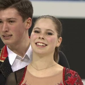 Anastasia Mishina & Aleksandr Galliamov - 2018 Junior World Championships SP