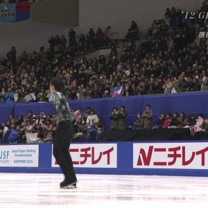 Yuzuru Hanyu - 2012 Japanese National Figure Skating Championships - SP
