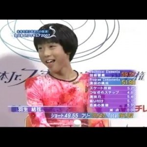 Yuzuru Hanyu - 2007 Japanese Junior National Figure Skating Championships - FS