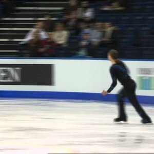 Jason Brown - WJC2012 FP - Flow Like Water (French commentary)