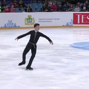 Dmitri Aliev - Russian Nationals 2016 FP - Notre Dame de Paris (Russian commentary)