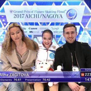 Alina Zagitova ISU Grand Prix Final Nagoya 2017, FS
