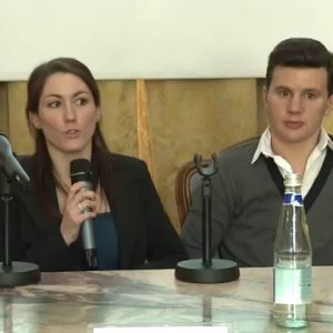 Charlène Guignard & Marco Fabbri - 2016 Interview with Consiglio Regionale del Piemonte (in Italian)