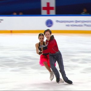 Junior Ice Dance - Irina Khavronina/Dario Cirizano - Rhythm and Dance