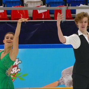 Junior Ice Dance - Sofia Tyutyunina/Aleksandr Shustitzkii - Rhythm and Dance