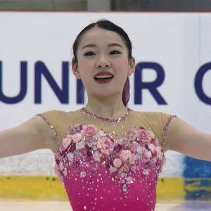 Rika KIHIRA 2017  Ladies Free JGP  Riga TB