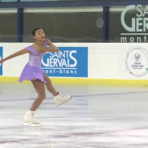 Kaori Sakamoto 2016  JPG St. Gervais - Ladies Free TB
