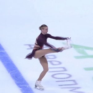 Lindsay van Zundert SP Winter Star Competition Belarus 2020-2021