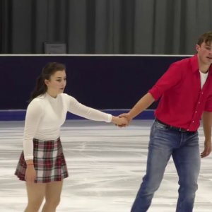 Daria Danilova and Michel Tsiba FS NRW Autumn Trophy 2020-2021