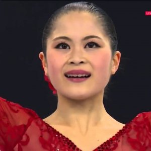 Satoko Miyahara - World Figure Skating Championships 2016 SP (Eurosport, British commentary)