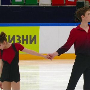 Junior Pairs - Ekaterina Belova/Dmitri Chigirev - Free Skate