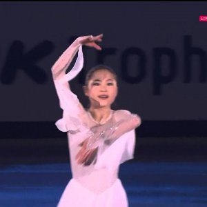 Satoko Miyahara - NHK Trophy 2015 Exhibition (Eurosport)