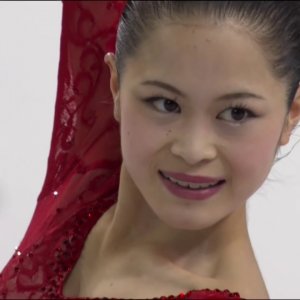 Satoko Miyahara - Skate America 2015 SP (Russian commentary)