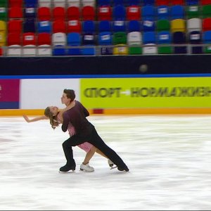 Junior Dance - Vasilisa Kaganoskaya/Valerii Angelopol - Free Dance