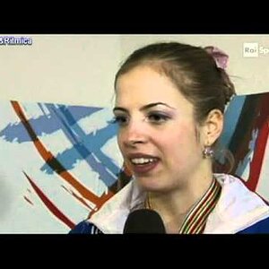 Carolina Kostner - Rai Sport Interview 2011 Euros after FS (in Italian)