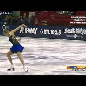 Carolina Kostner - Italian Nationals 2010 SP (Italian commentary)