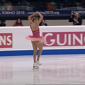 Carolina Kostner - World Figure Skating Championships 2010 SP (SVT 1, Swedish commentary)