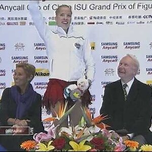 Carolina Kostner - Cup of China 2009 SP (Russian commentary, alt. link)