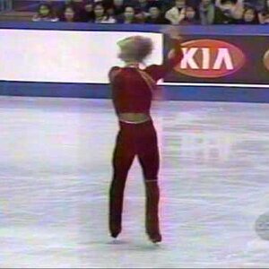 Evgeni Plushenko Grand Prix Final 2001 - SP (ABC Commentary)