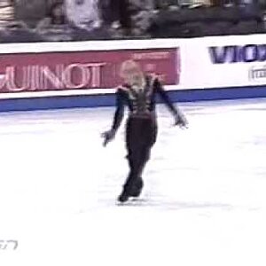 Evgeni Plushenko World Championships 2003 - Qualifying Round (TSN Commentary)