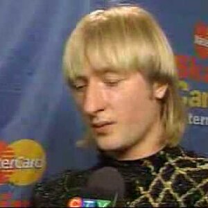 Evgeni Plushenko Skate Canada 2003 - Interview after LP