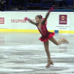 Alexandra Proklova - 2013 JGP Czech Republic - SP